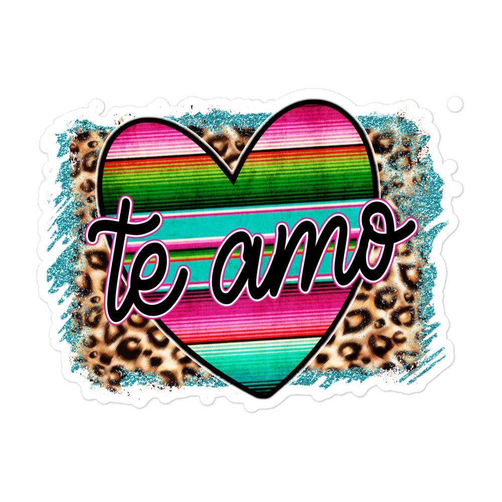 te amo' Sticker