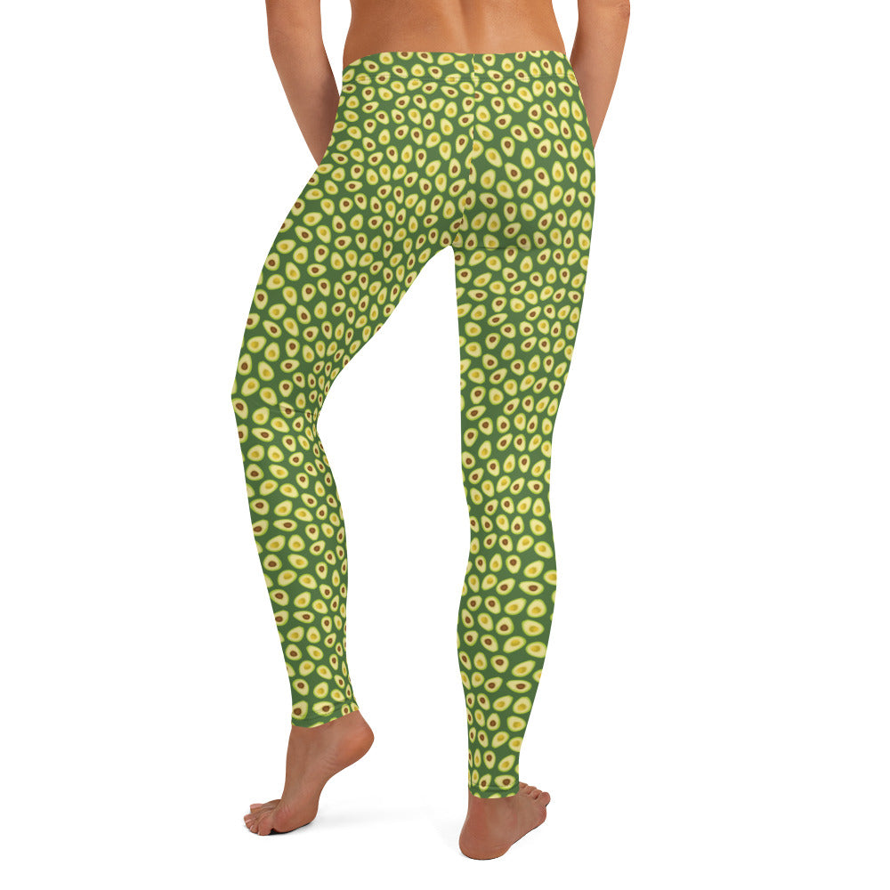 Avocado Pattern Leggings