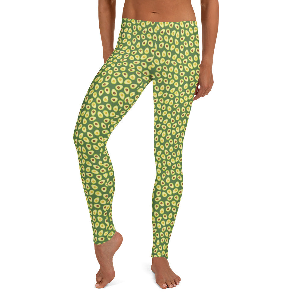 Avocado Pattern Leggings