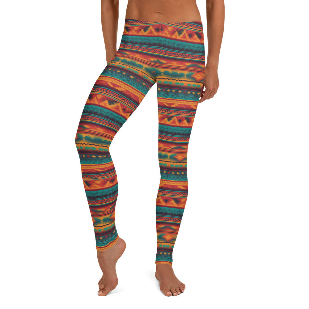 Shades of Fire Latin Style Leggings