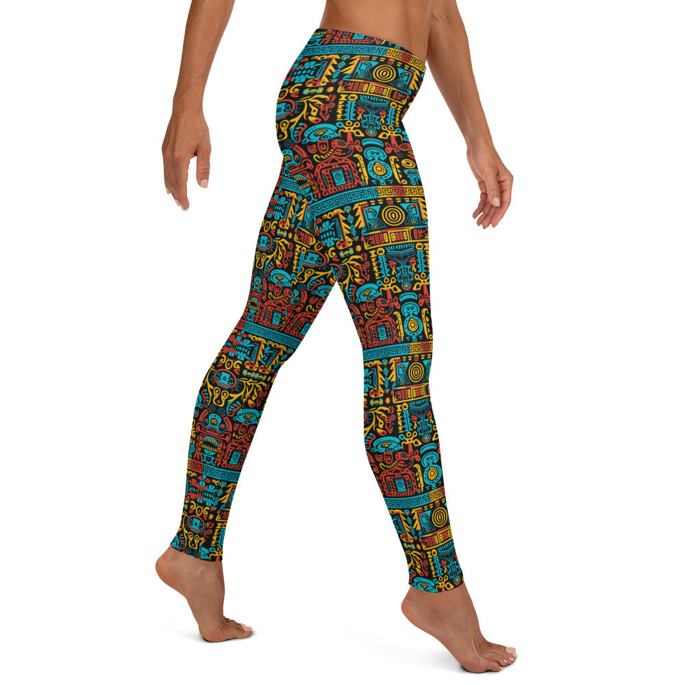 Aztec Pattern Leggings