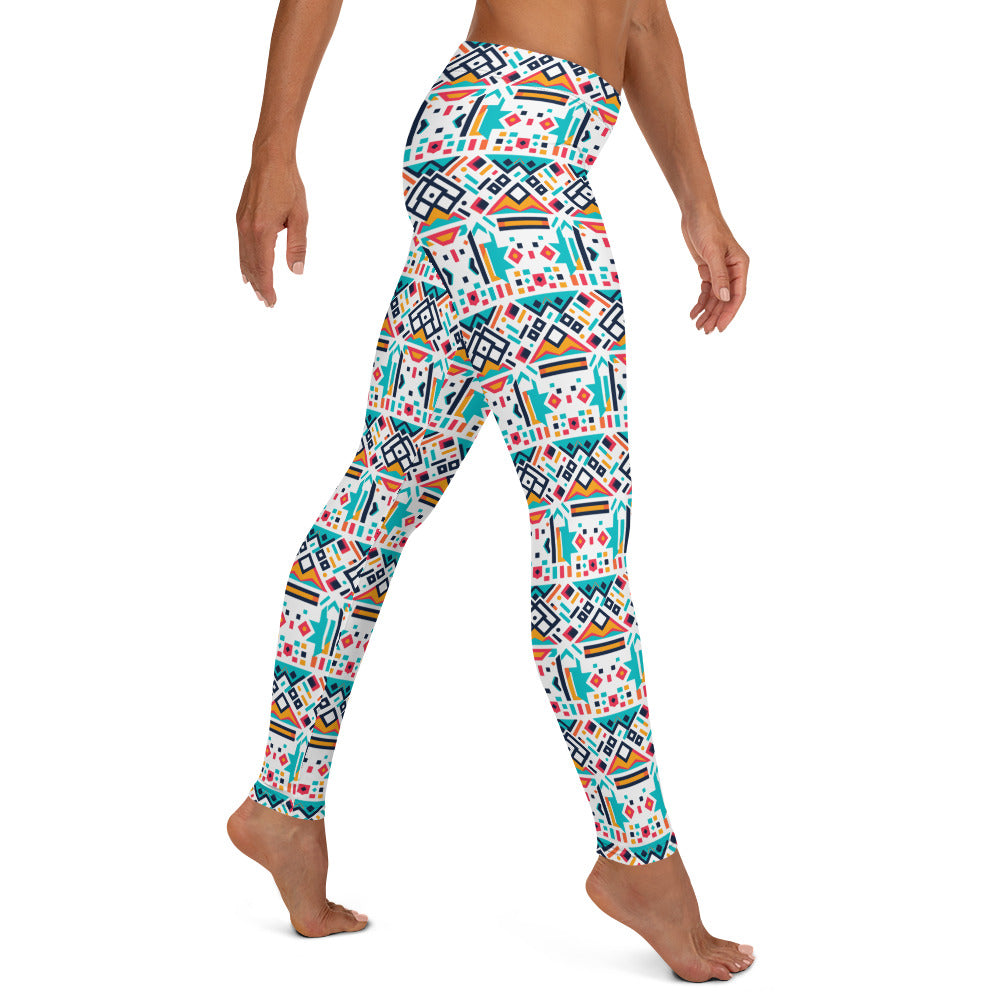 Mexican Aztec Design Leggings