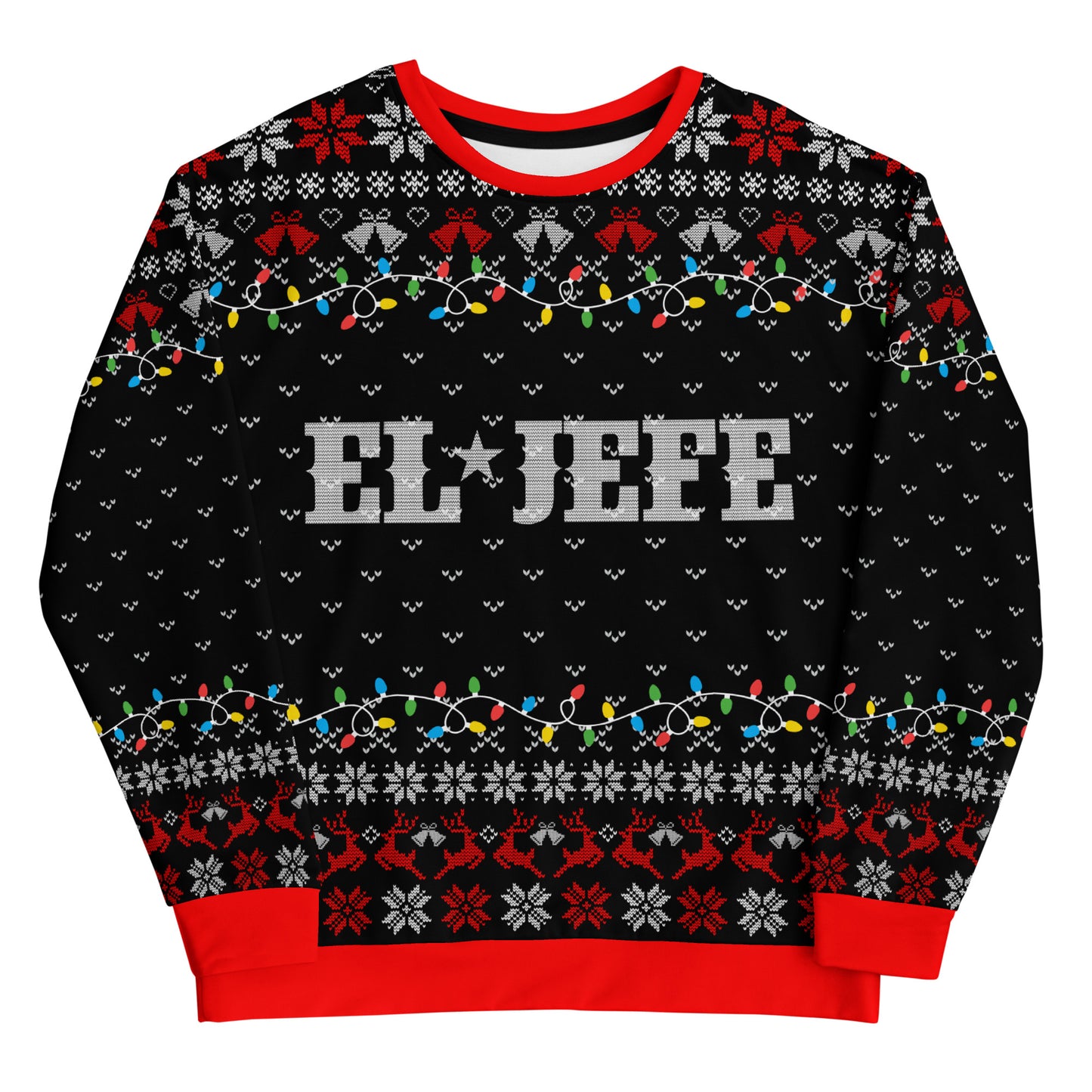 El Jefe Ugly Christmas Sweatshirt