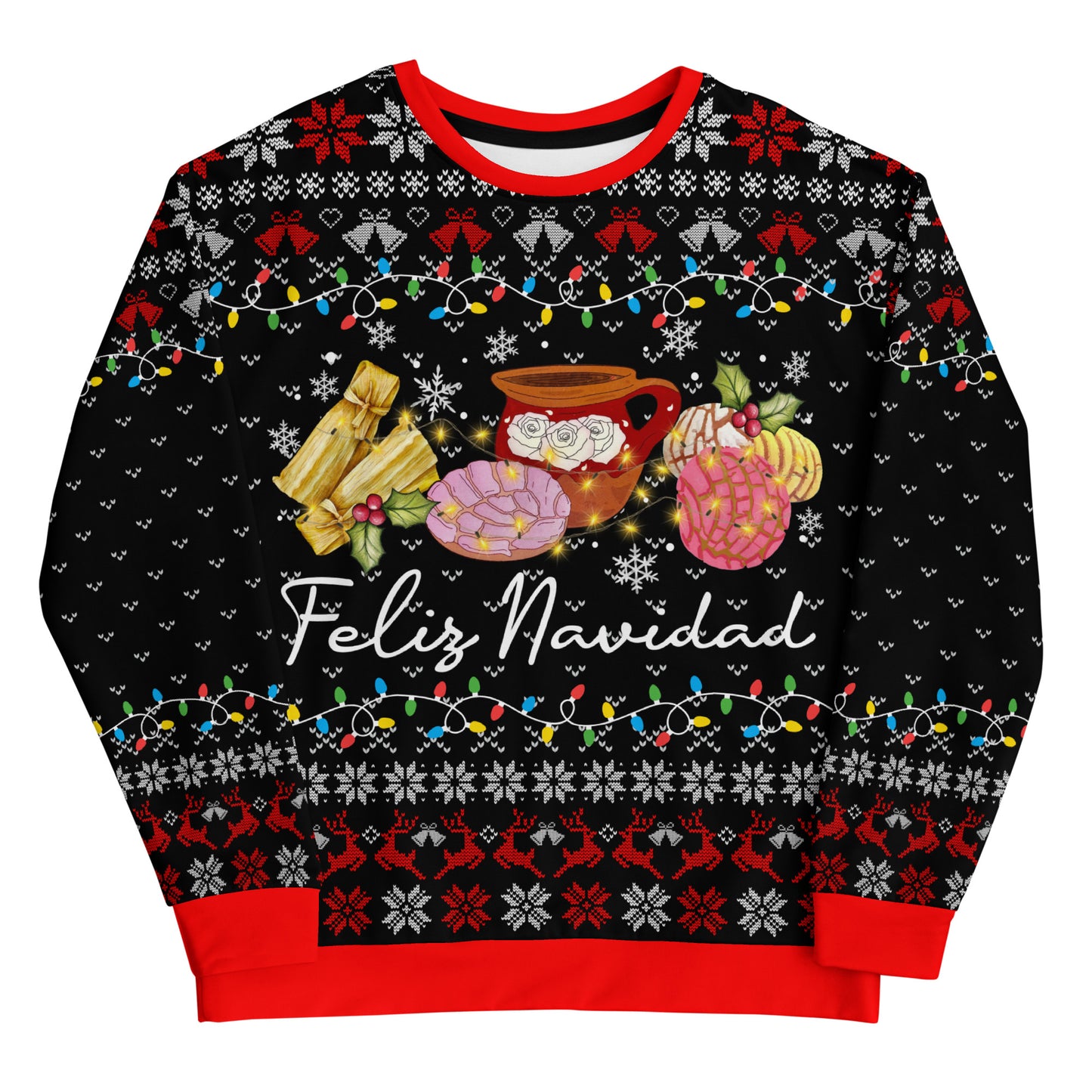 Feliz Navidad Tamale Pan Dulce Season Christmas Sweatshirt