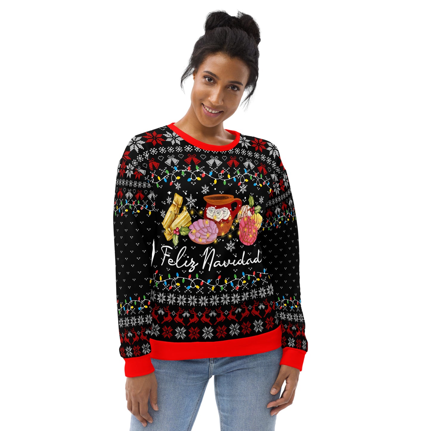 Feliz Navidad Tamale Pan Dulce Season Christmas Sweatshirt