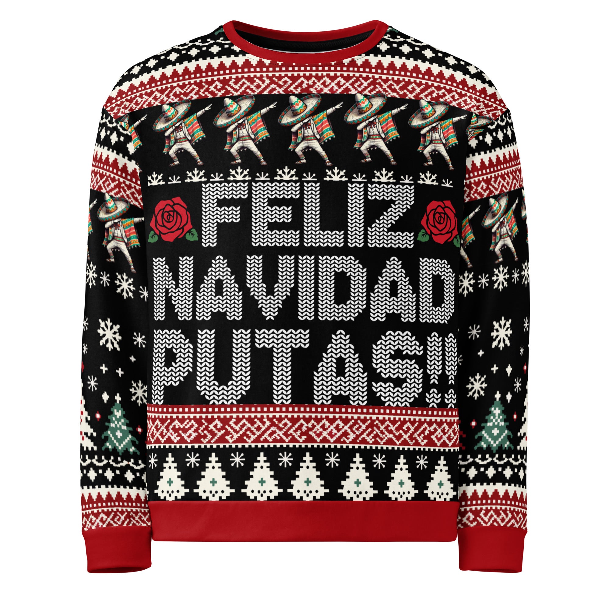 Fleece navidad sweatshirt on sale