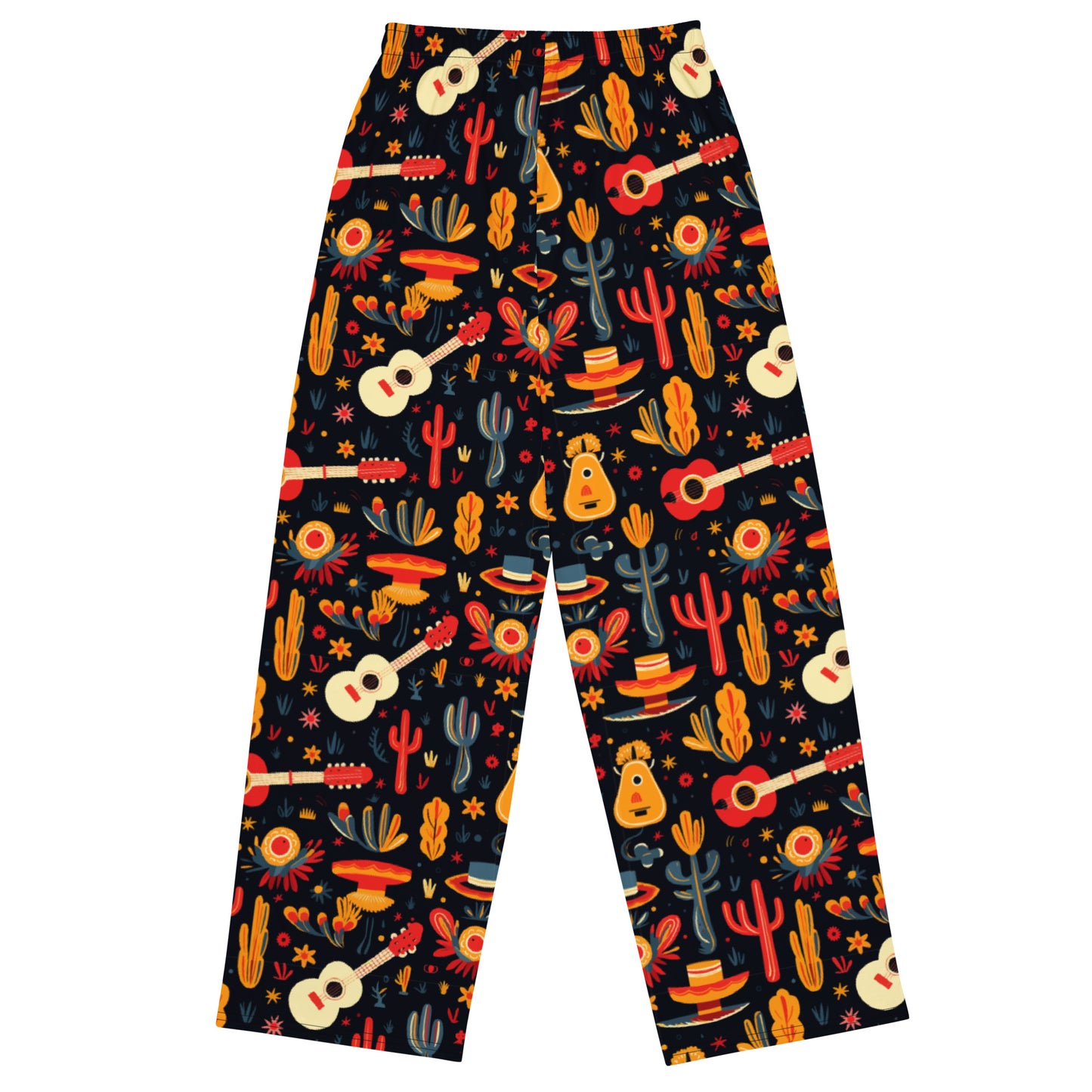 Mexican Folk Art Pattern Super Soft Pajamas / Sweat Bottoms