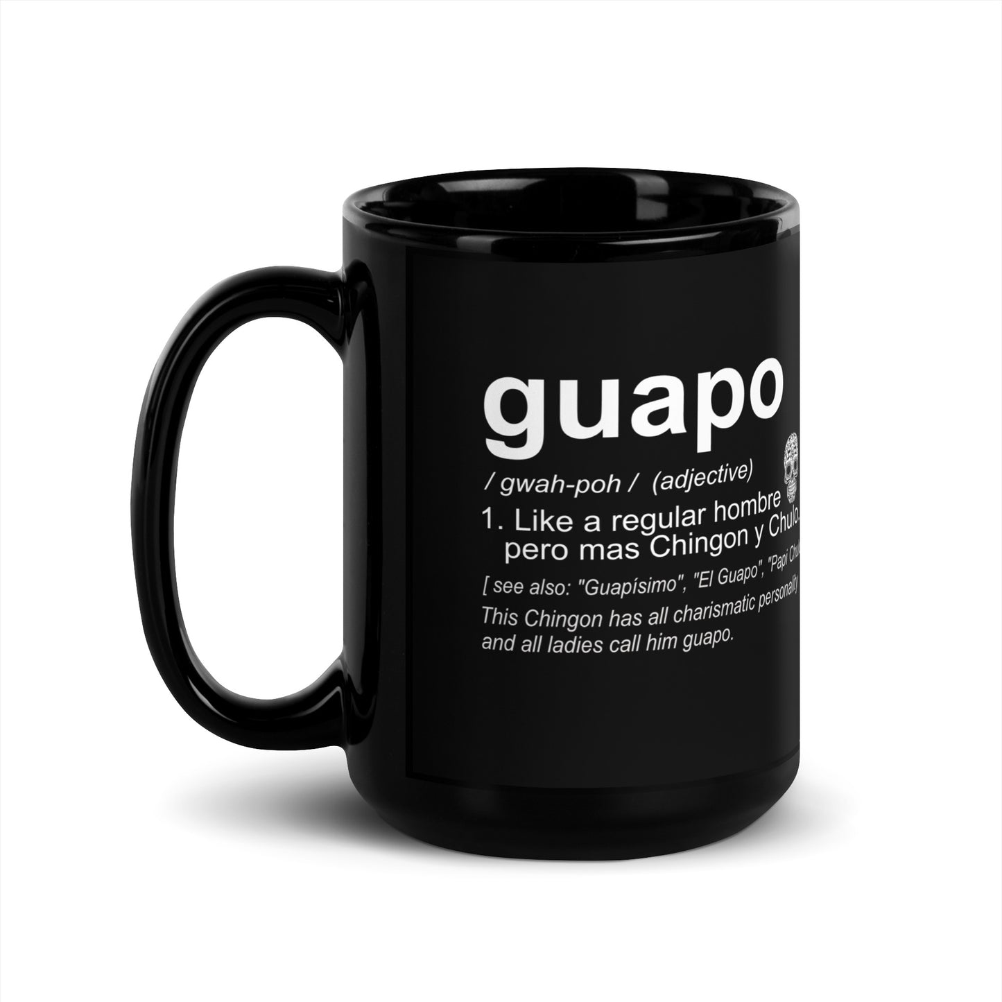 The Definition of Guapo Coffee Mug for Latinos