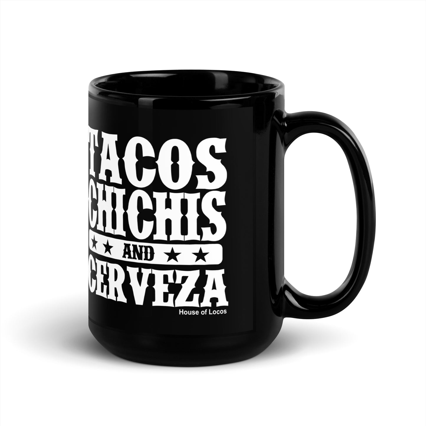 Tacos Chichis and Cerveza Coffee Mug for Latinos