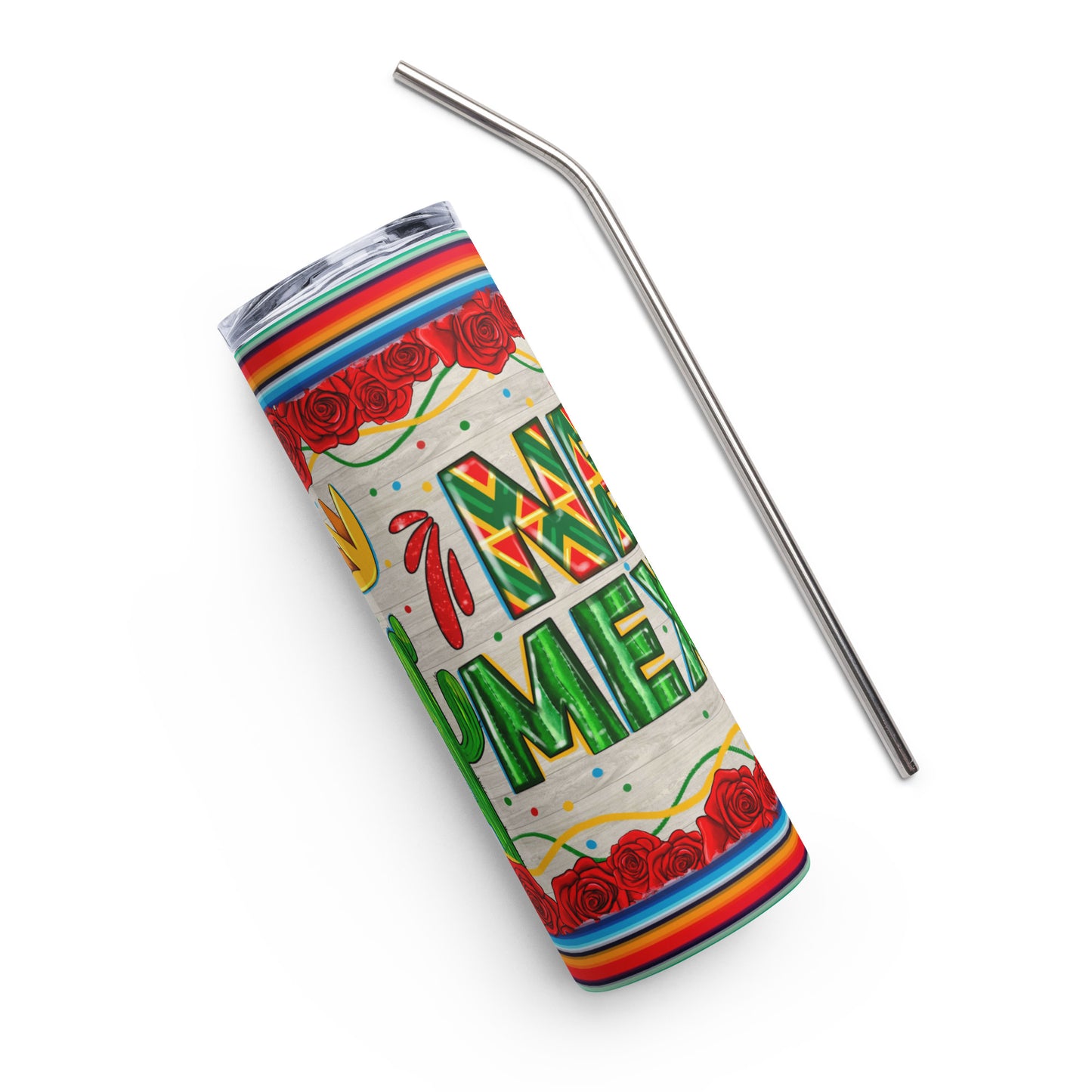 New Mexico Vibes Stainless steel tumbler