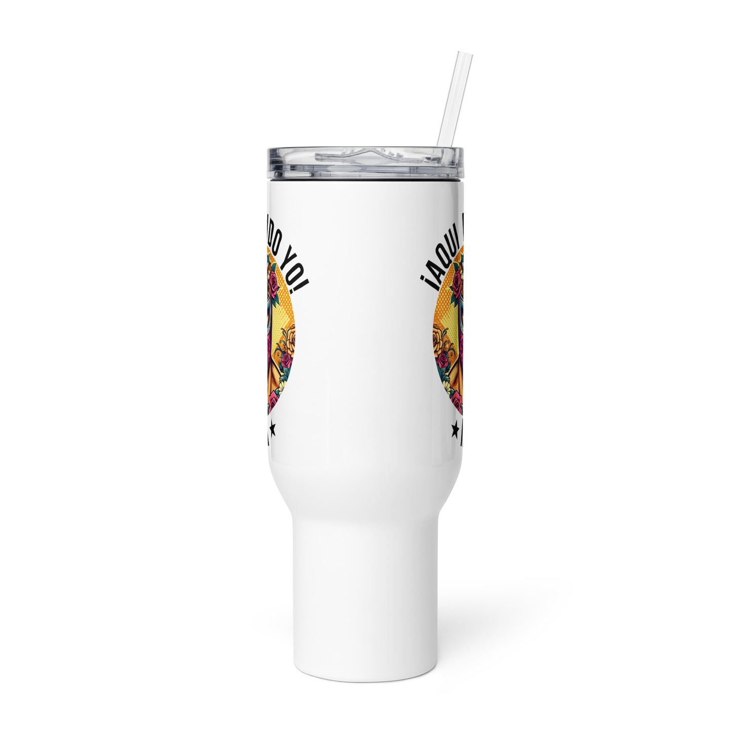 ¡Aqui Mando Yo! Mija Travel Mug for Latinos