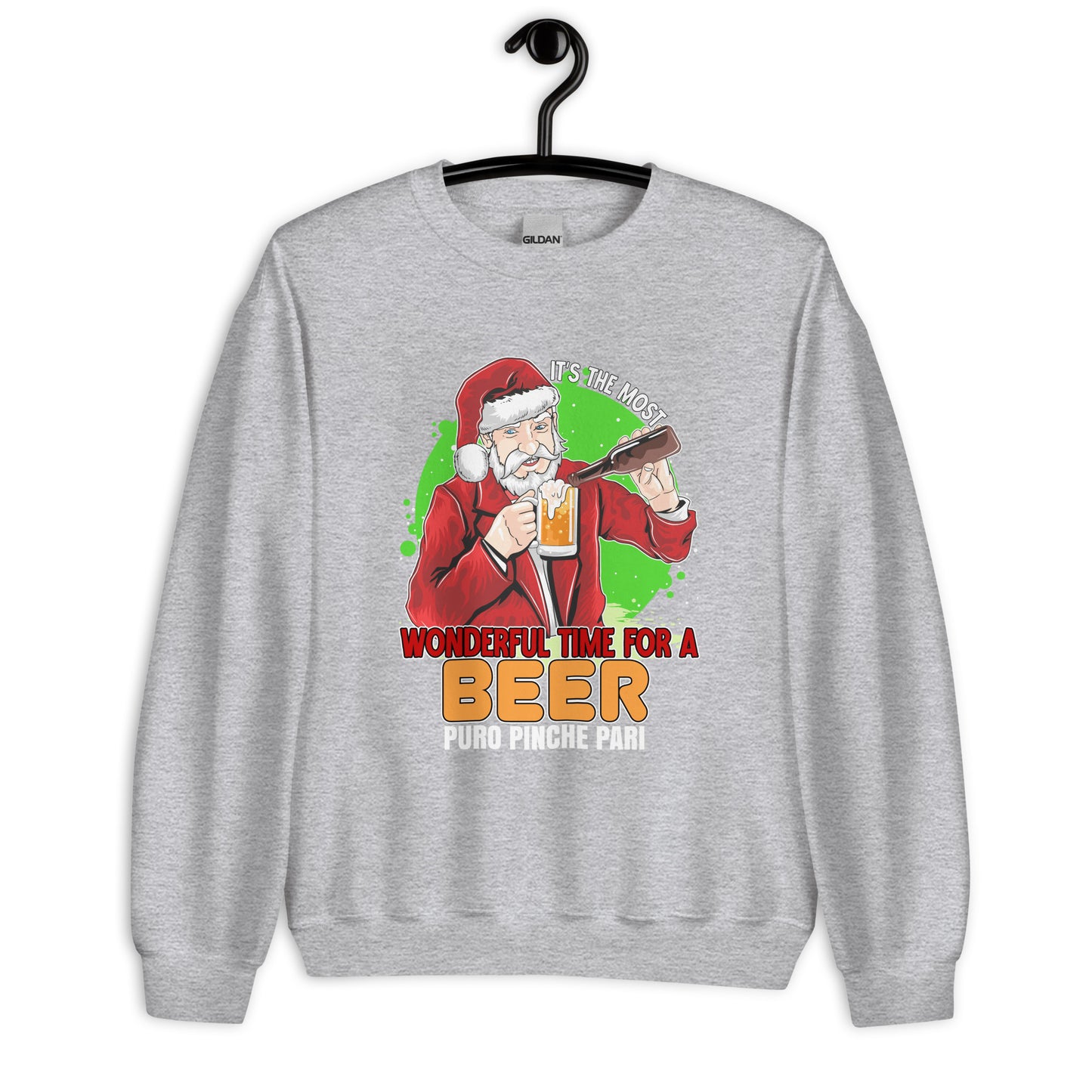 It's The Most Wonderful Time For a Beer Puro Pinche Pari Sweatshirt