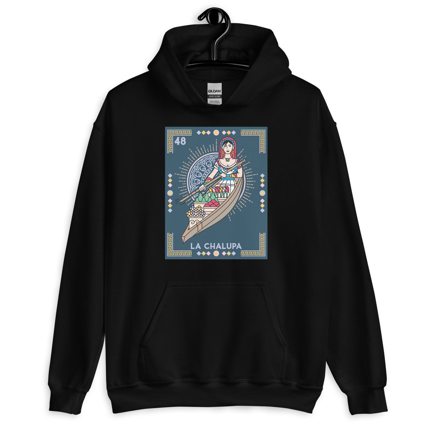 La Chalupa Mexican Loteria Unisex Hoodie