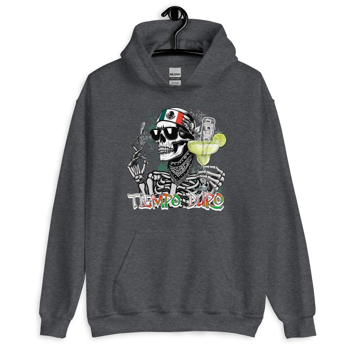 Tiempo Duro Unisex Hoodie for Latinos