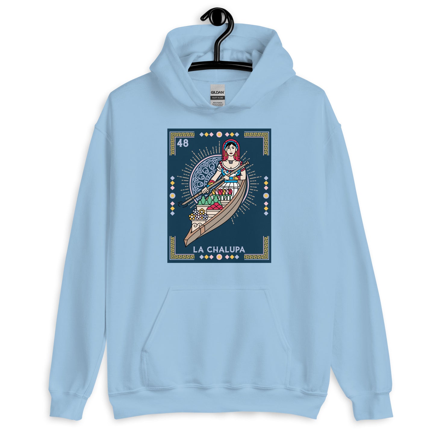 La Chalupa Mexican Loteria Unisex Hoodie