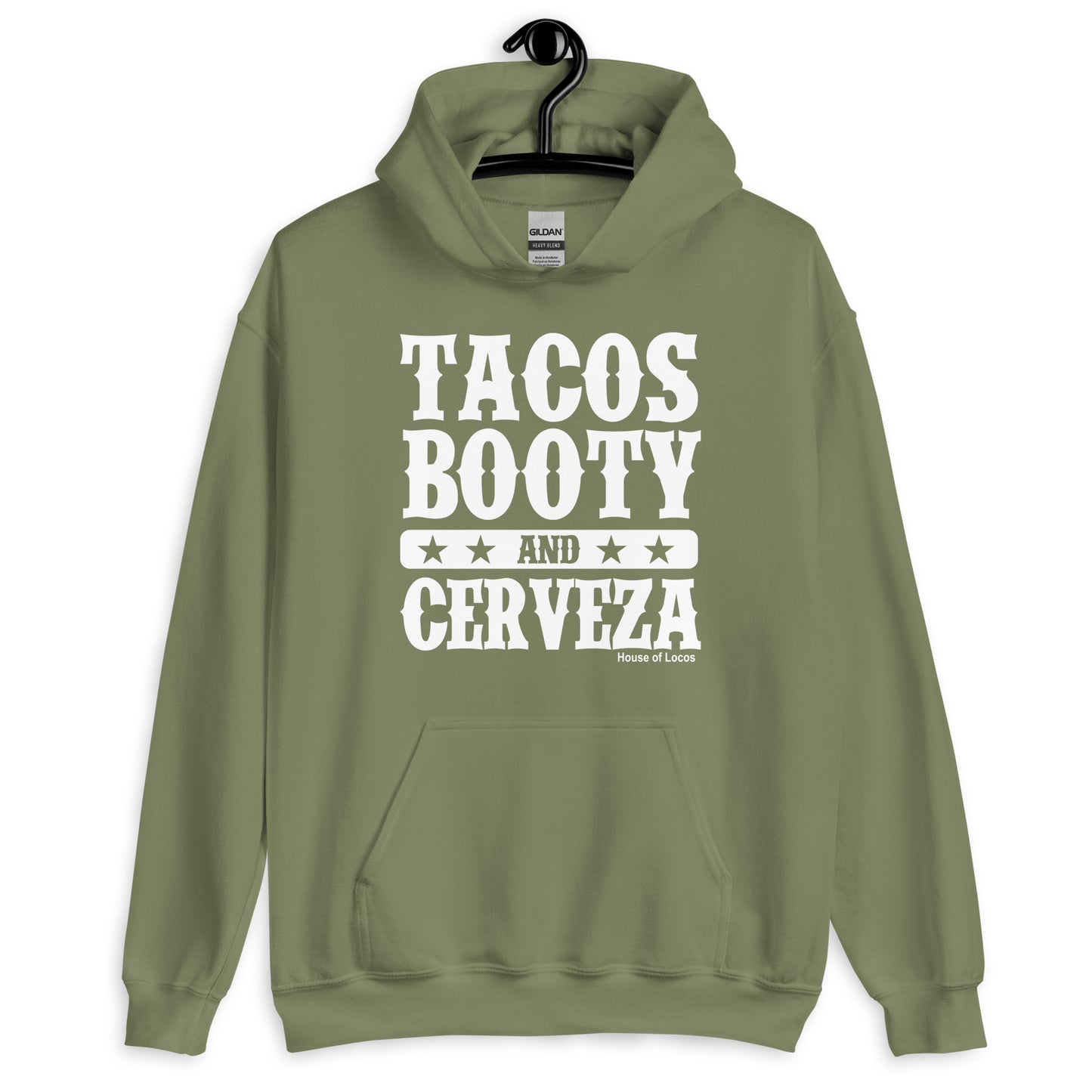 Tacos B**ty and Cerveza Unisex Hoodie