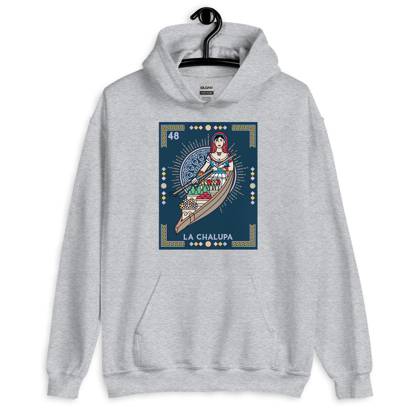 La Chalupa Mexican Loteria Unisex Hoodie