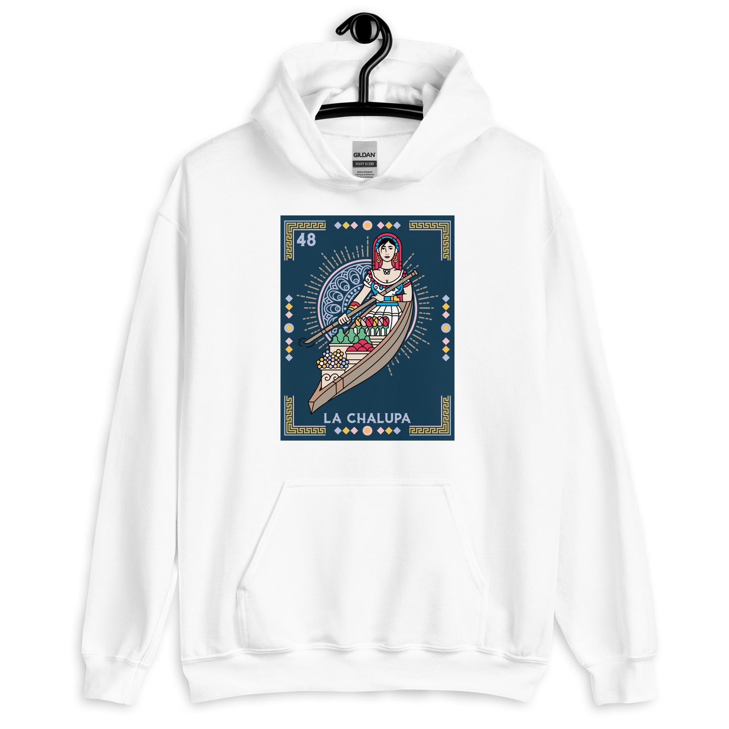 La Chalupa Mexican Loteria Unisex Hoodie