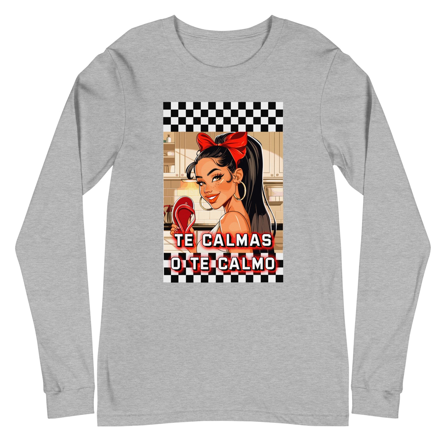 Te Calmas O Te Calmo Unisex Long Sleeve Tee