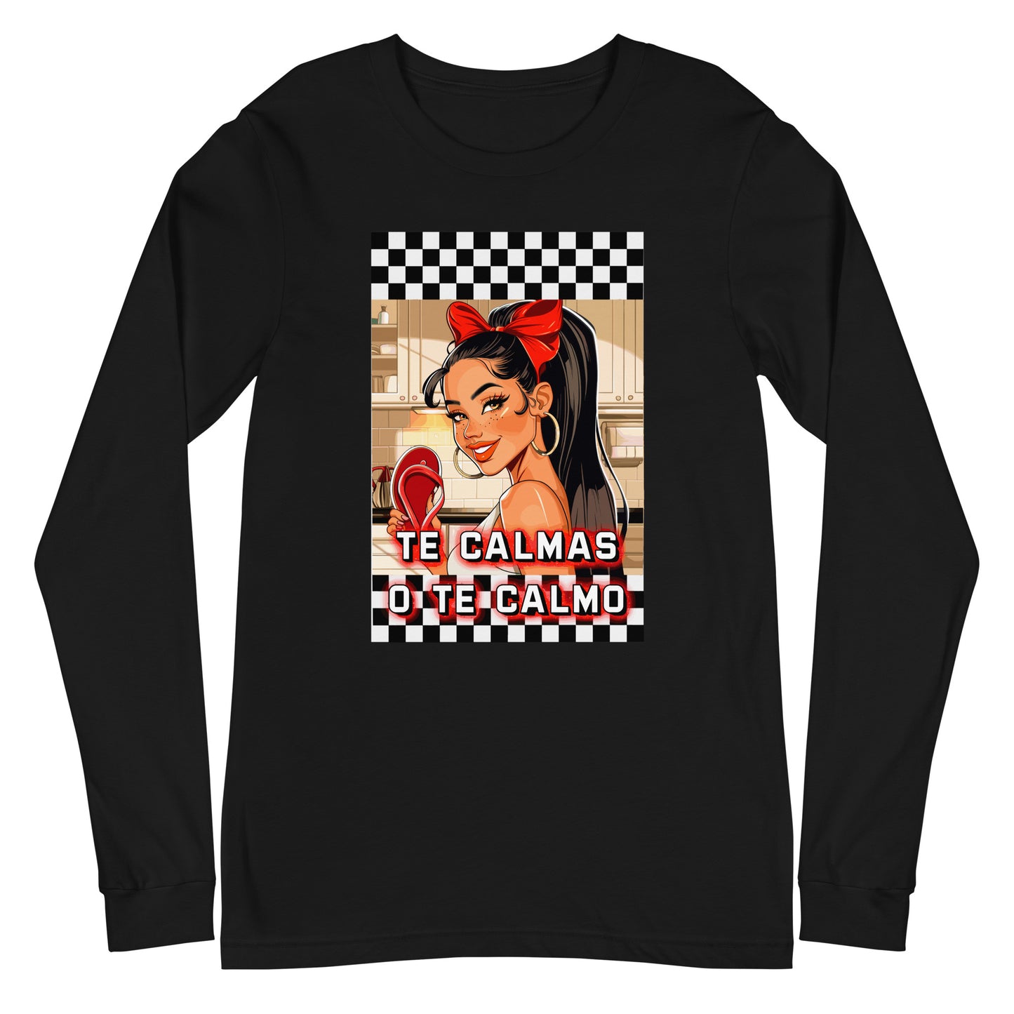 Te Calmas O Te Calmo Unisex Long Sleeve Tee