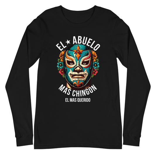 El Abuelo Mas Chingon El Mas Querido Long Sleeve Tee