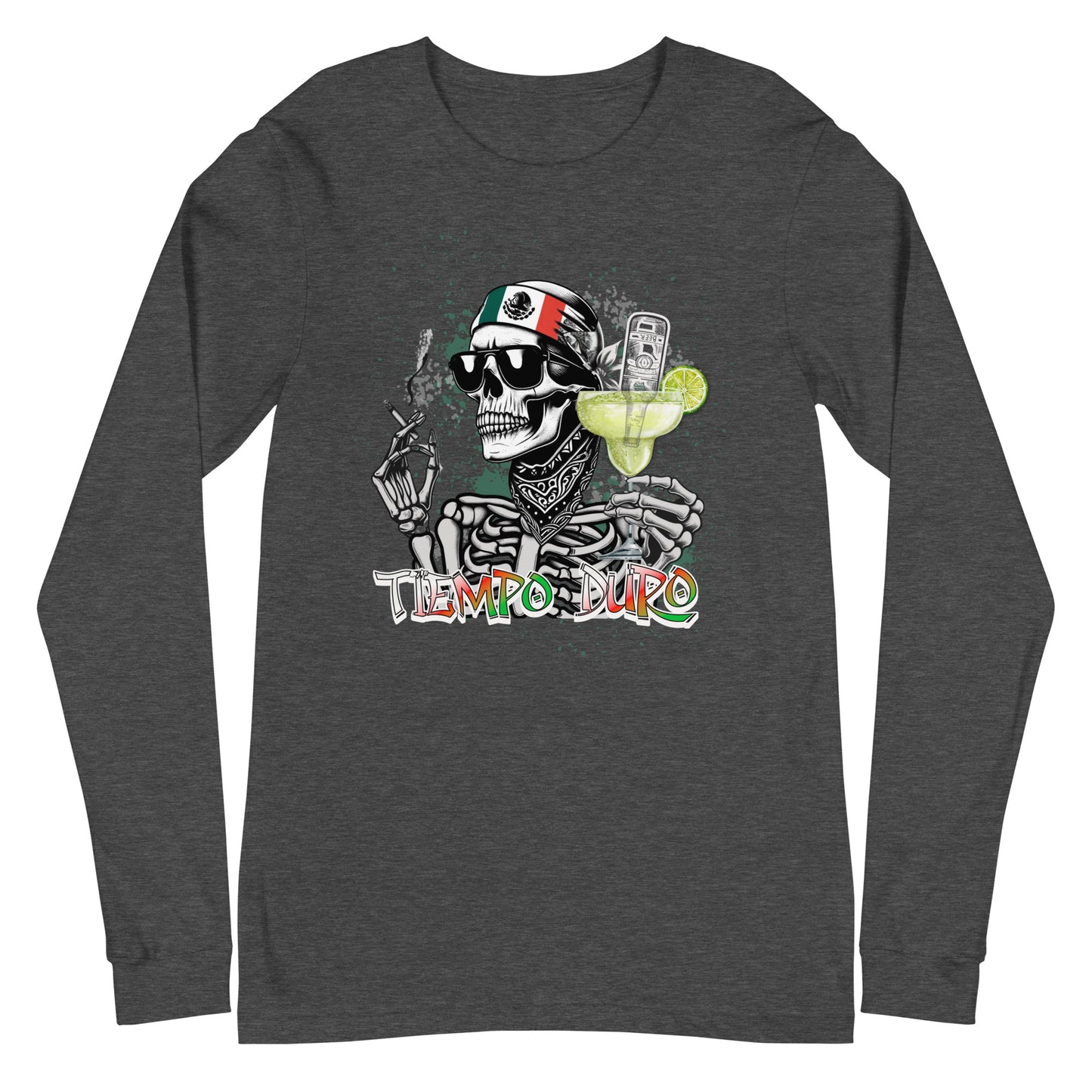 Tiempo Duro Unisex Long Sleeve Tee for Latinos