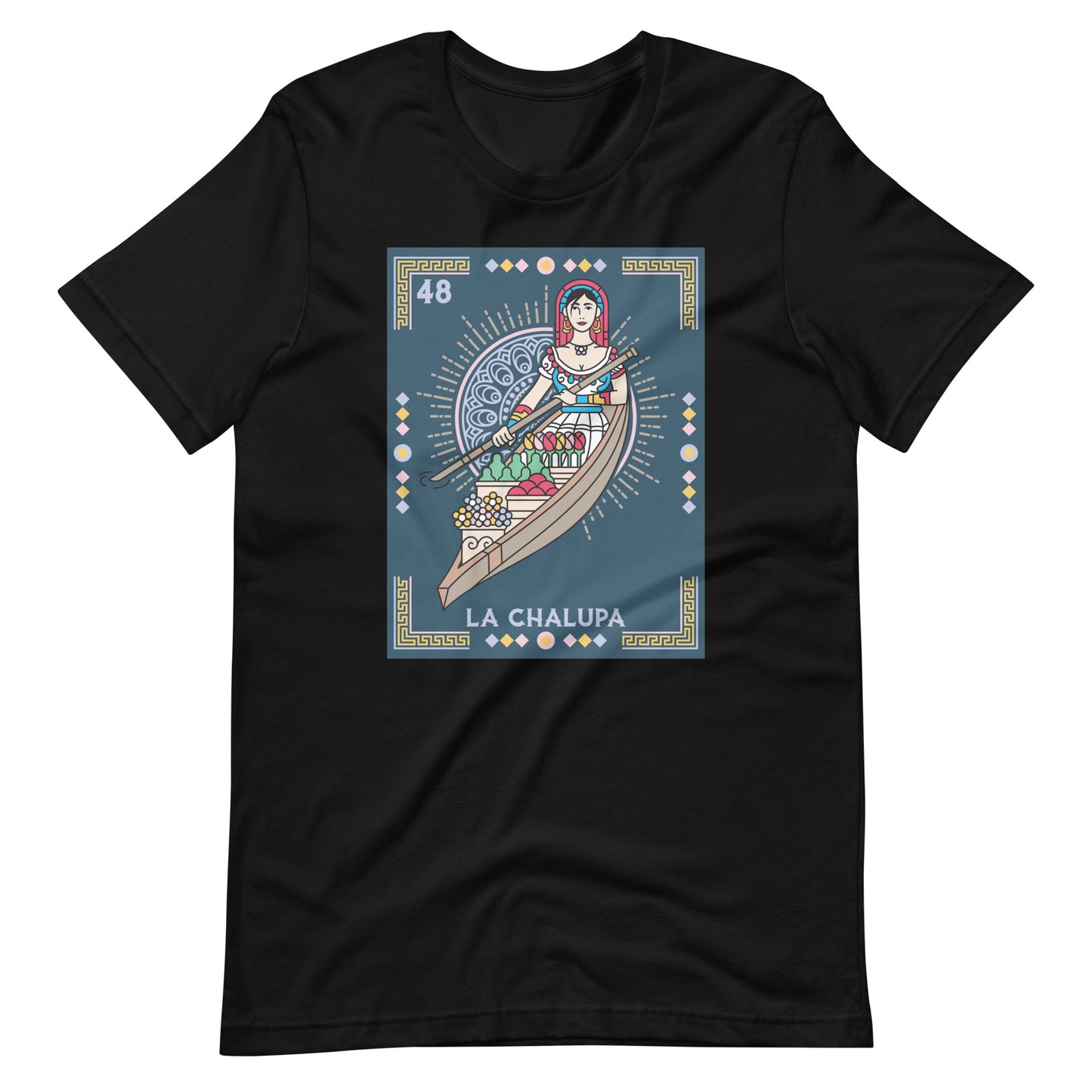 La Chalupa Mexican Loteria Unisex t-shirt