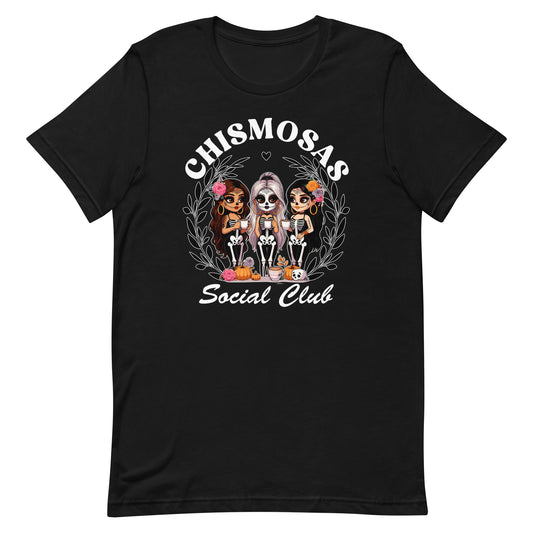 Chismosas Social Club Funny T-Shirt for Latinas