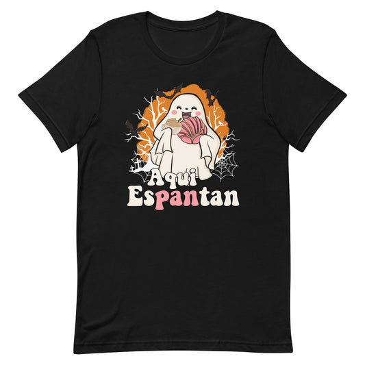 Aqui Espantan Halloween Unisex t-shirt