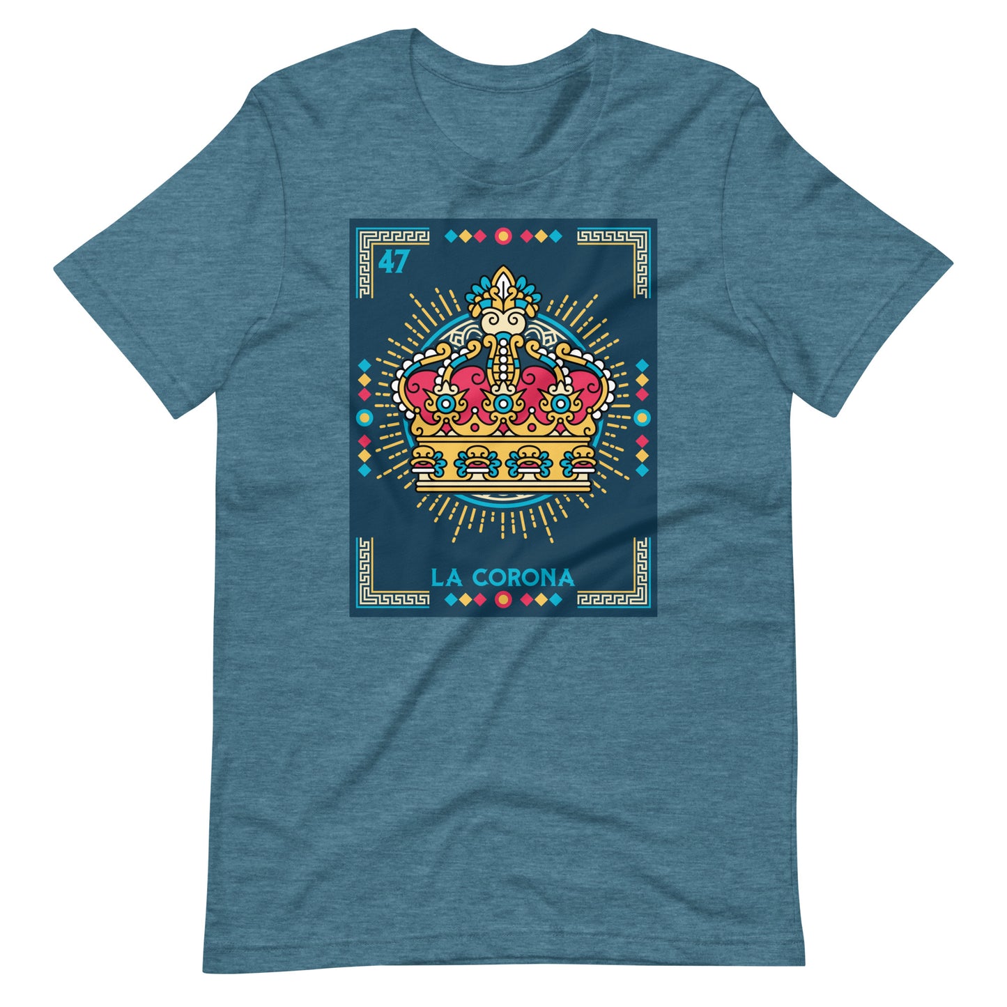 La Corona Mexican Loteria Unisex t-shirt