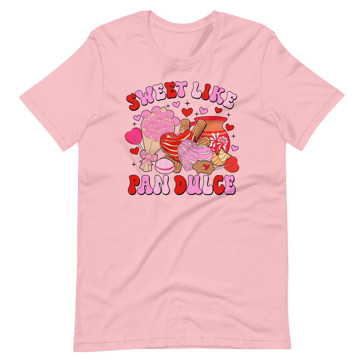 Sweet Like Pan Dulce Valentine's Day T-Shirt for Latinos