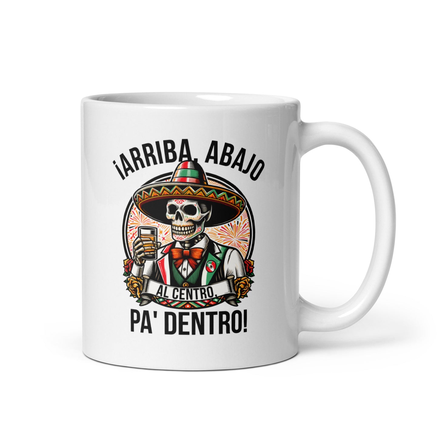 Arriba Abajo Al Centro Pa Dentro - 11oz Coffee Mug for Latinos