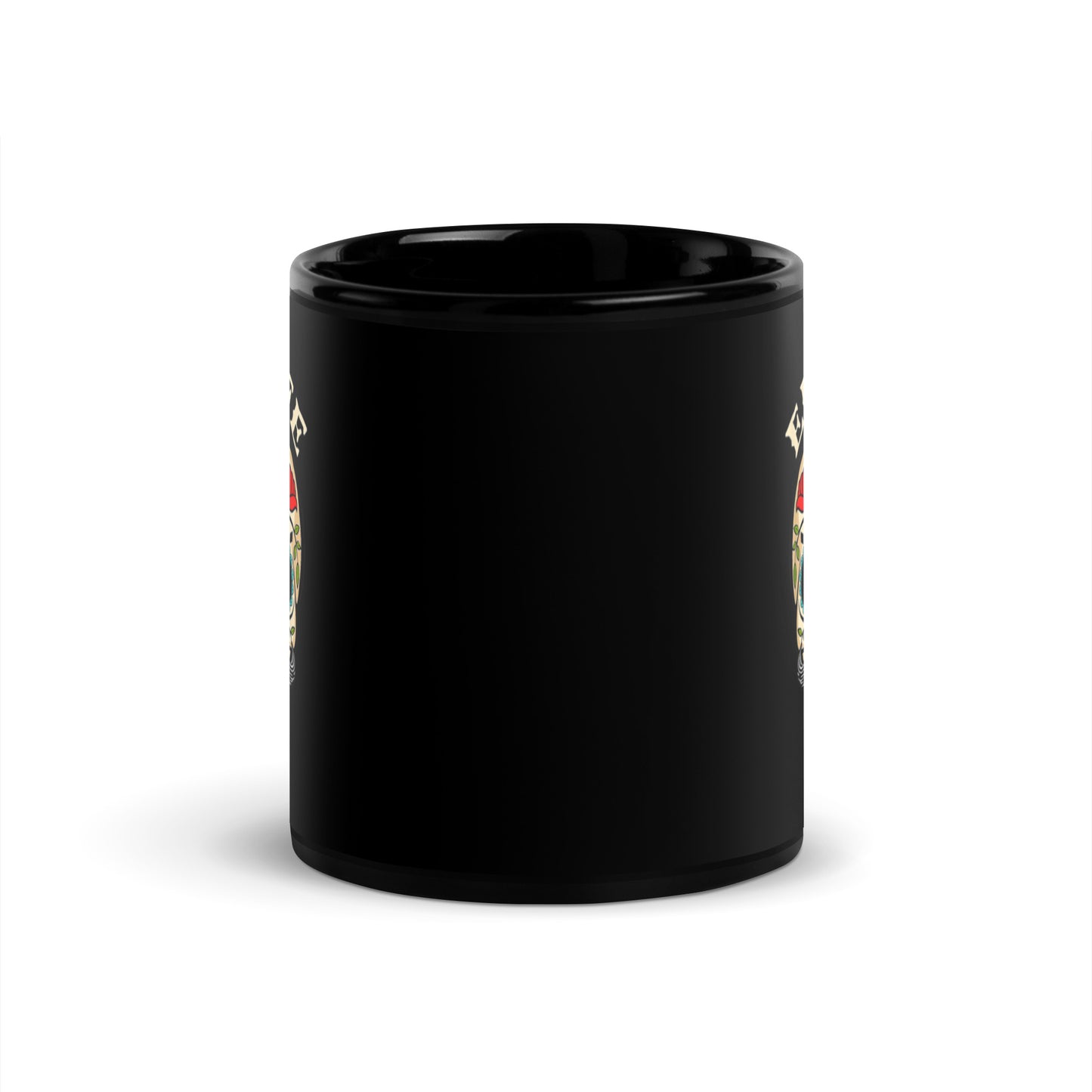 El Jefe Black Glossy Mug