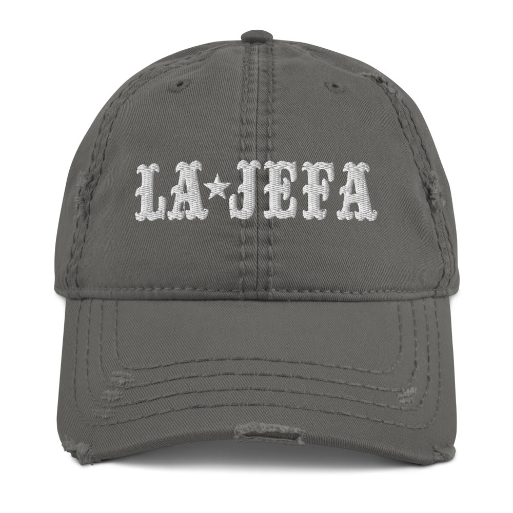 Distressed store la hat