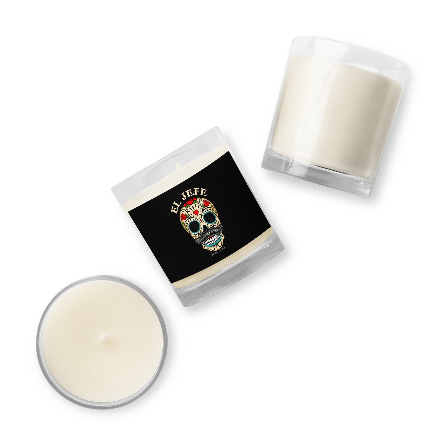 El Jefe Soy Wax Glass Candle