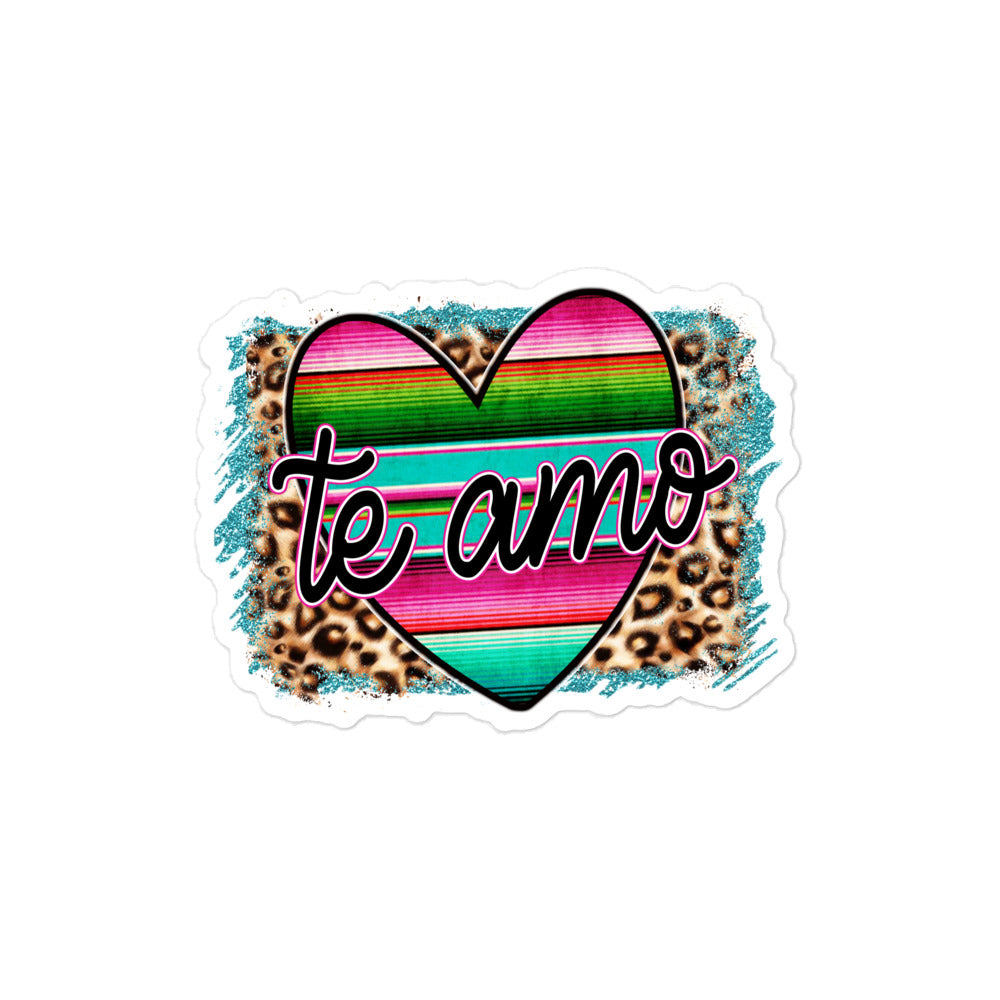 te amo' Sticker