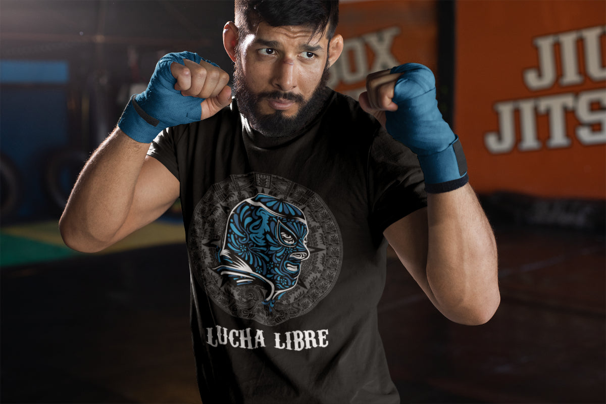 Luchador Azul Lucha Libre T-Shirt
