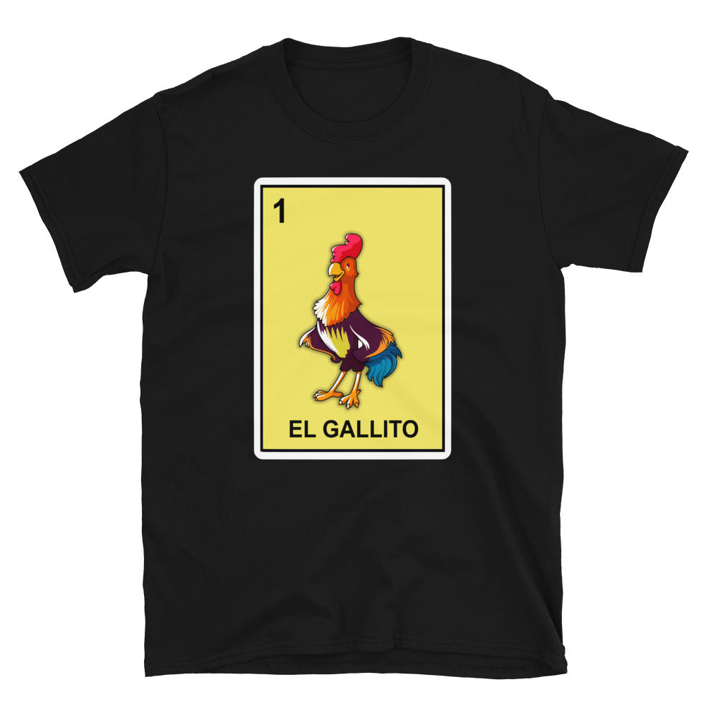 El Gallito Mexican Loteria T-Shirt