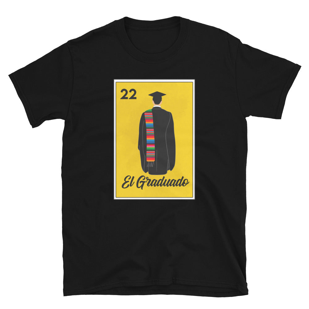 El Graduado Mexican Loteria T-Shirt