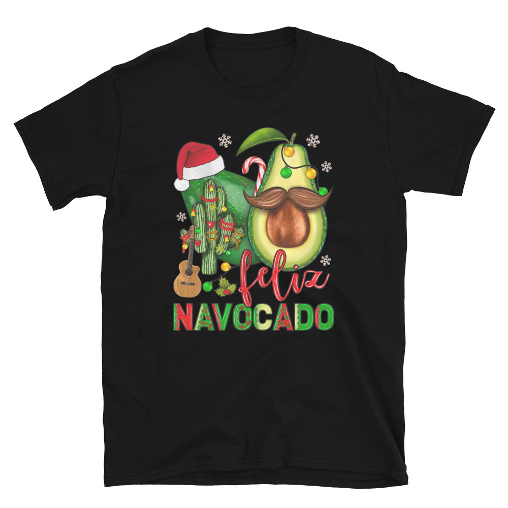 Feliz Navocado Ugly Christmas T-Shirt