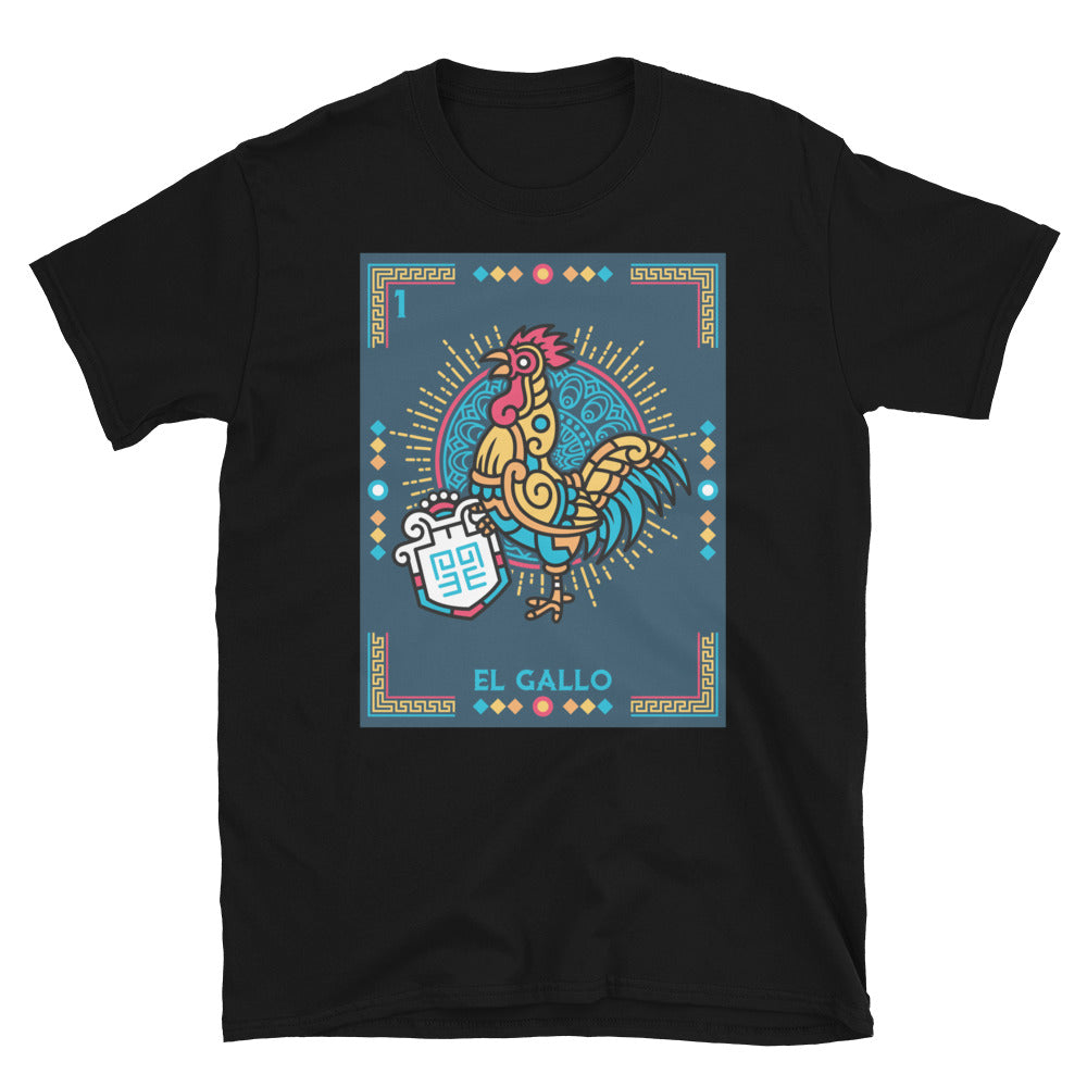 El Gallo Mexican Loteria T-Shirt