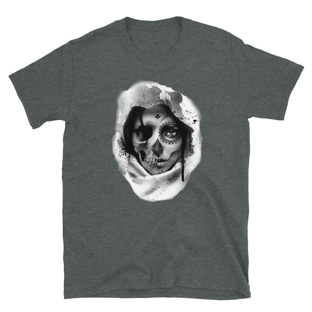 Blood Tears Dia De Los Muertos T-Shirt