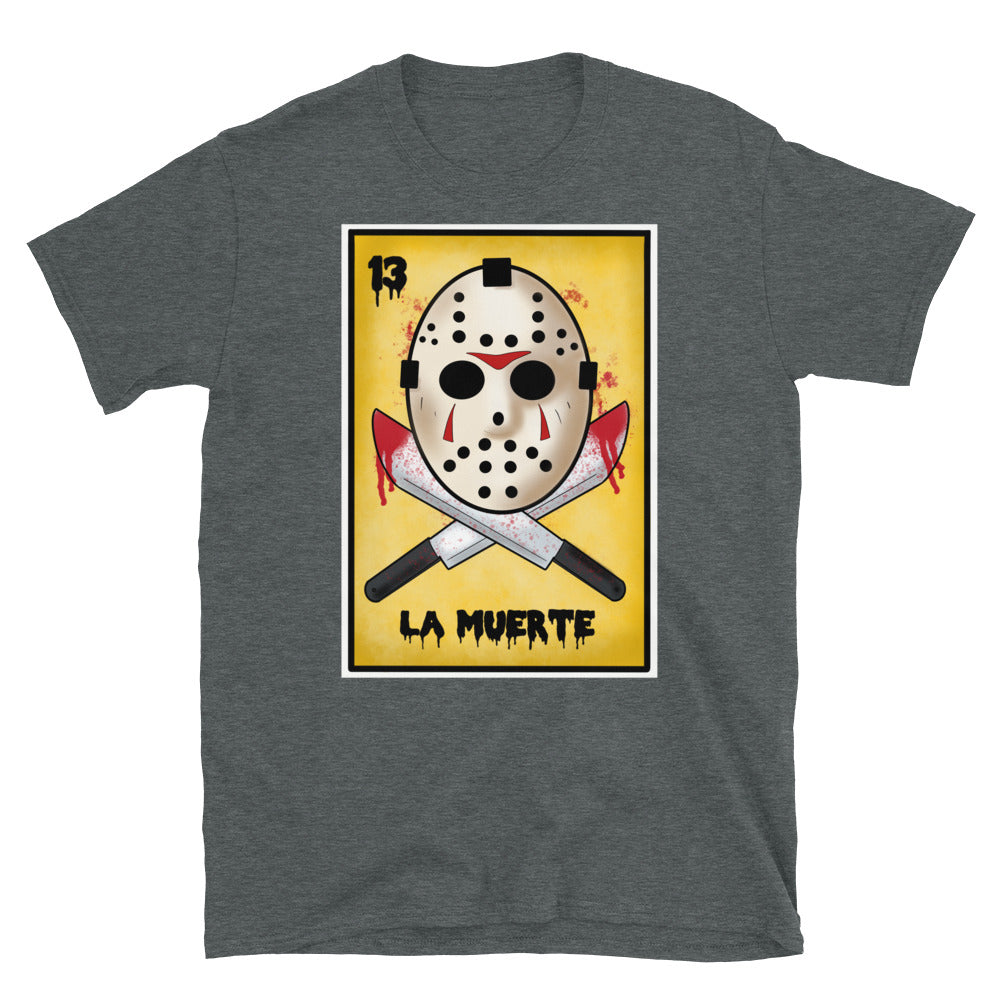 La Muerte Friday the 13th Loteria T-Shirt