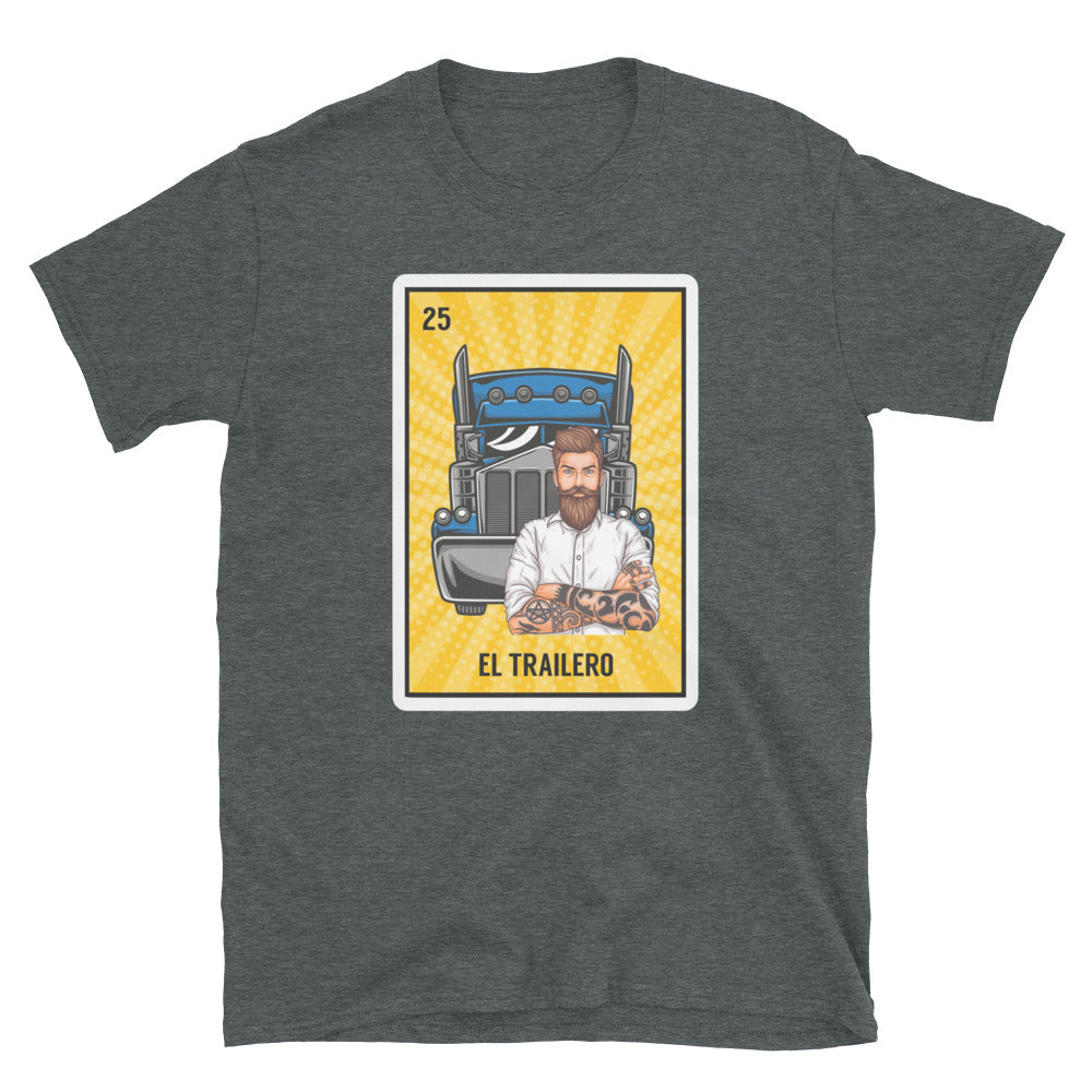 El Trailero Mexican Loteria T-Shirt