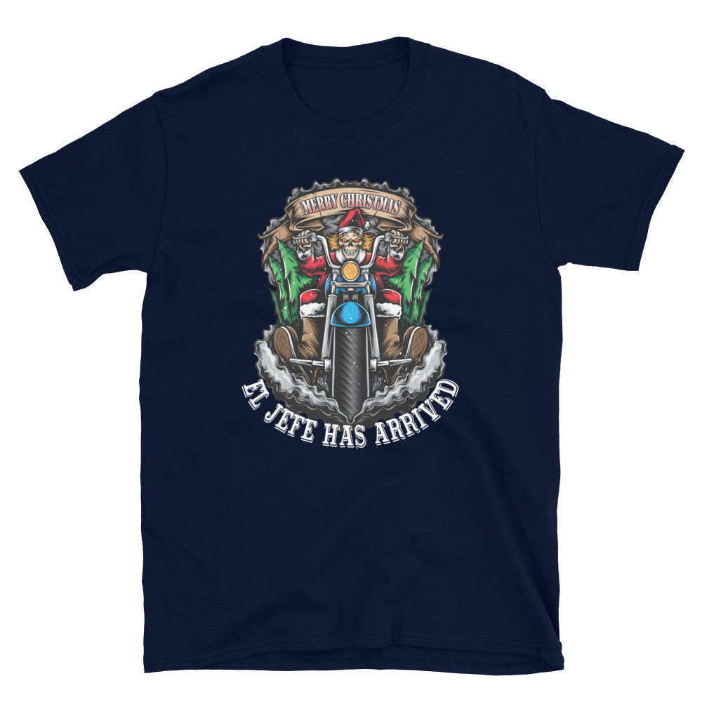 Merry Christmas El Jefe Has Arrived Christmas T-Shirt