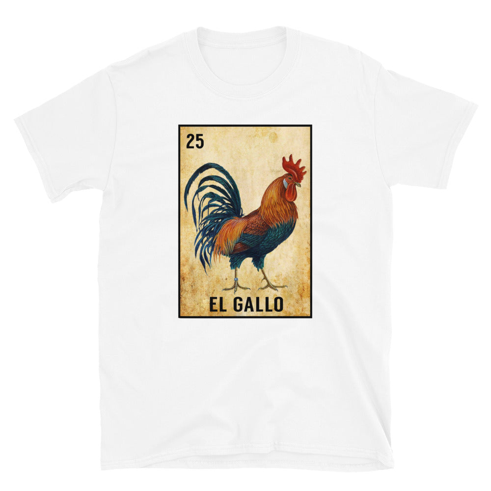 El Gallo Shirt El Gallo Tshirt Loteria Card T-shirt Loteria -  Israel