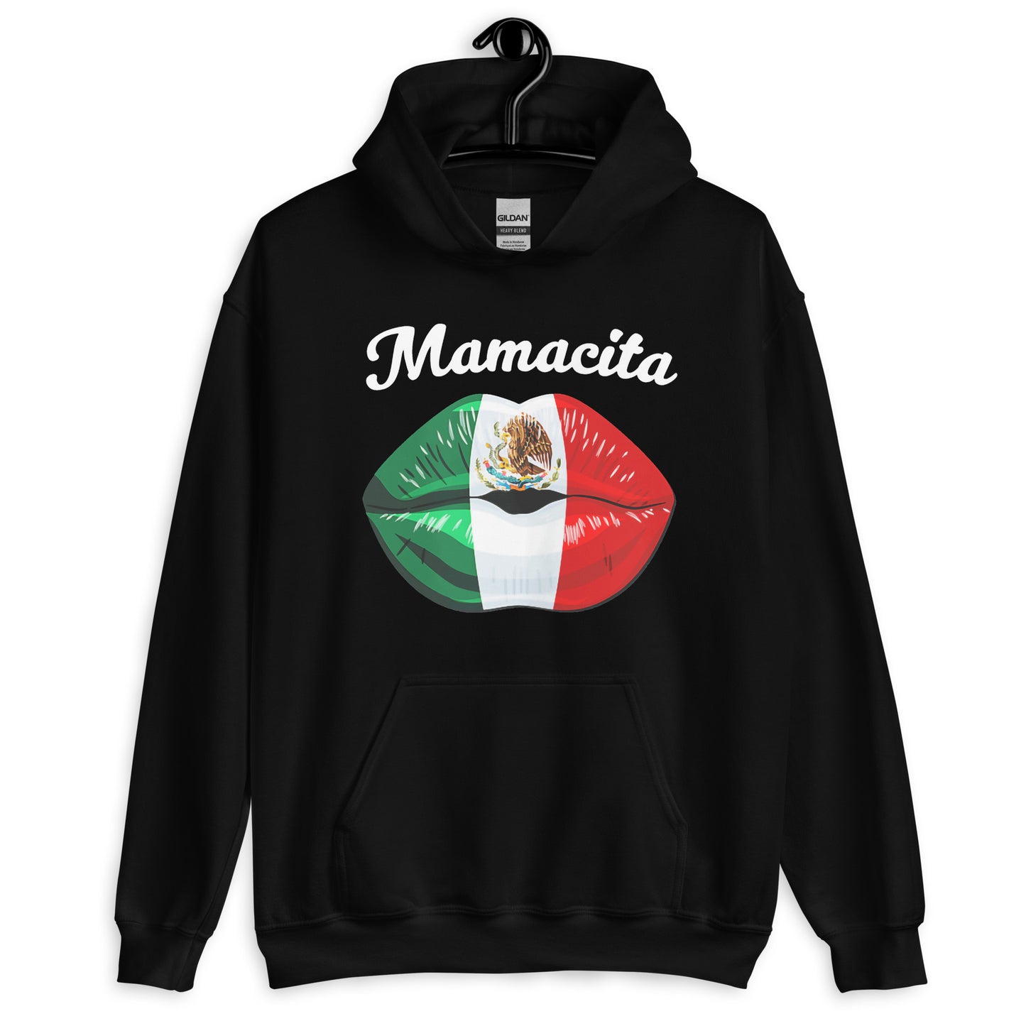 Mamacita Mexicana Lips Hoodie