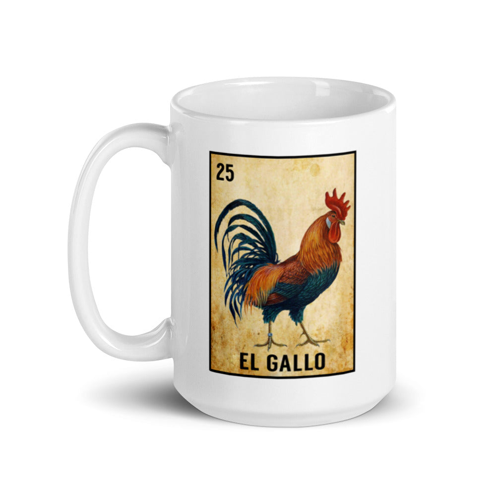 El Gallo Mexican Loteria Coffee Mug