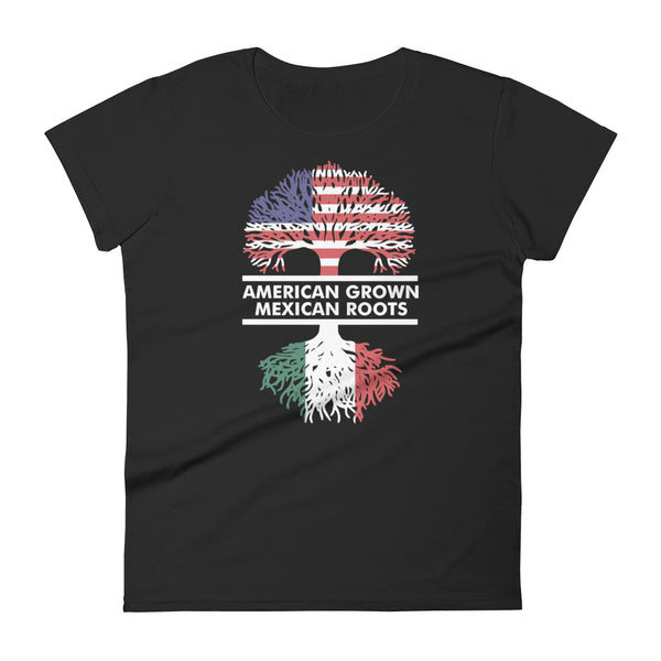 American Grown Mexican Roots T-Shirt for Women