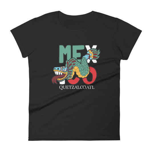 Quetzalcoatl Mexico Aztec T-Shirt for Women